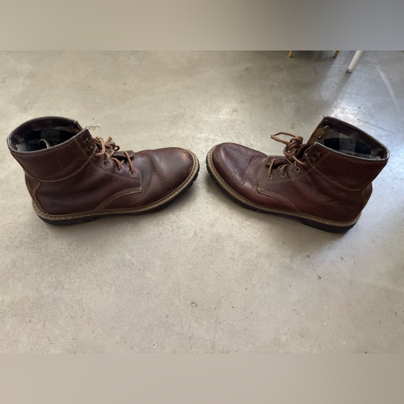 Men’s Bass Viking Men’s Brown Leather Boots - Size: 9.5 - Picture 3 of 6